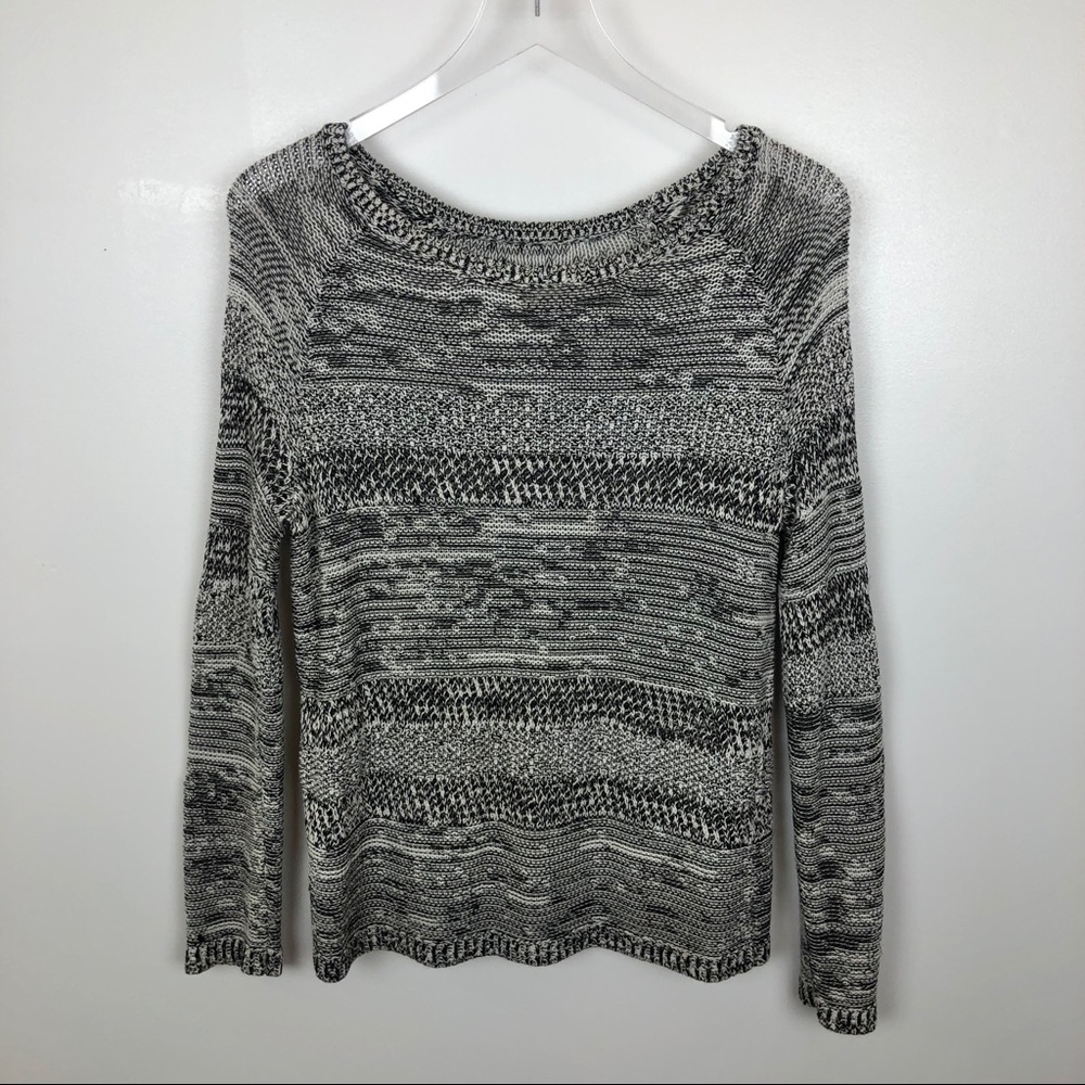Lou & Grey Loose Knit Space Dye Sweater